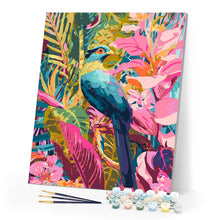 Carica l'immagine nel visualizzatore di Gallery, Dipingere con i numeri - Uccello blu tropicale Figured'Art