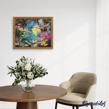 Carica l&#39;immagine nel visualizzatore di Gallery, Dipingere con i numeri - Lago dei fiori