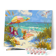 Carica l'immagine nel visualizzatore di Gallery, Dipingere con i numeri - Estate in riva al mare Figured'Art