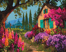 Carica l'immagine nel visualizzatore di Gallery, Dipingere con i numeri - Vivace Giardino Fiorito