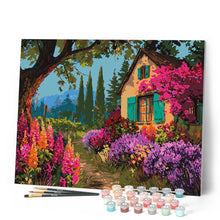 Carica l'immagine nel visualizzatore di Gallery, Dipingere con i numeri - Vivace Giardino Fiorito Figured'Art