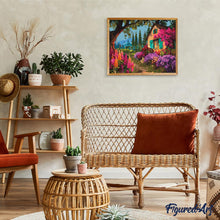 Carica l&#39;immagine nel visualizzatore di Gallery, Dipingere con i numeri - Vivace Giardino Fiorito