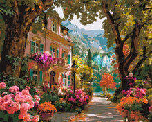Carica l'immagine nel visualizzatore di Gallery, Dipingere con i numeri - Villa Fiorita sul Lago