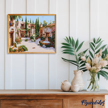 Carica l'immagine nel visualizzatore di Gallery, Dipingere con i numeri - Cortile della Villa Bianca