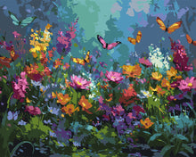 Carica l&#39;immagine nel visualizzatore di Gallery, Dipingere con i numeri - Giardino delle Farfalle Colorate Figured&#39;Art