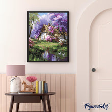 Carica l&#39;immagine nel visualizzatore di Gallery, Dipingere con i numeri - Cottage Jacaranda
