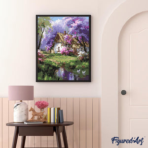 Dipingere con i numeri - Cottage Jacaranda