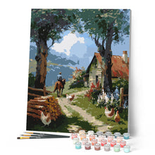 Carica l'immagine nel visualizzatore di Gallery, Dipingere con i numeri - Vita Rurale in Fattoria Figured'Art