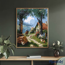 Carica l&#39;immagine nel visualizzatore di Gallery, Dipingere con i numeri - Vita Rurale in Fattoria