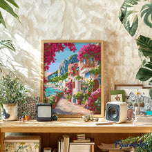 Carica l'immagine nel visualizzatore di Gallery, Dipingere con i numeri - Viale Fiorito a Capri