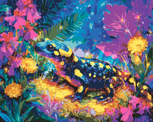 Carica l&#39;immagine nel visualizzatore di Gallery, Dipingere con i numeri - Salamandra a Pois Figured&#39;Art