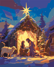Carica l&#39;immagine nel visualizzatore di Gallery, Dipingere con i numeri - Silent Night Figured&#39;Art