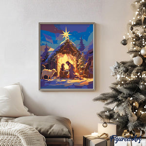 Dipingere con i numeri - Silent Night
