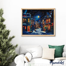 Carica l&#39;immagine nel visualizzatore di Gallery, Dipingere con i numeri - Luna Crescente d&#39;Inverno