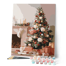 Carica l'immagine nel visualizzatore di Gallery, Dipingere con i numeri - Decorazioni Festive Eleganti Figured'Art
