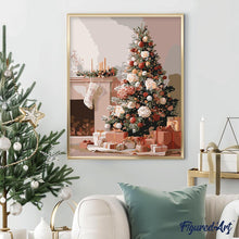 Carica l&#39;immagine nel visualizzatore di Gallery, Dipingere con i numeri - Decorazioni Festive Eleganti