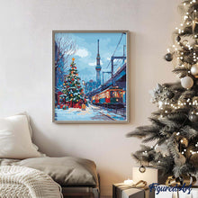 Carica l&#39;immagine nel visualizzatore di Gallery, Dipingere con i numeri - Natale a Tokyo