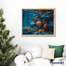 Carica l&#39;immagine nel visualizzatore di Gallery, Dipingere con i numeri - Abete Blu e Palline