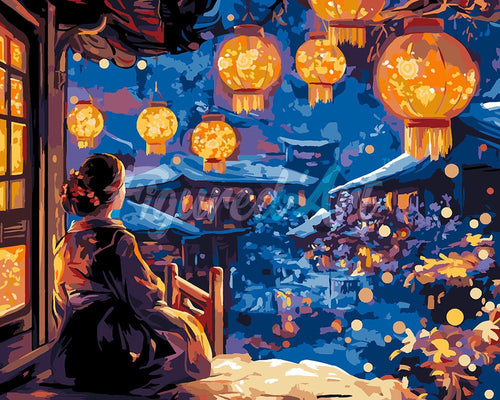 Dipingere con i numeri - Notte del Festival delle Lanterne Figured'Art