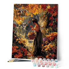Carica l'immagine nel visualizzatore di Gallery, Dipingere con i numeri - Fata del giardino autunnale Figured'Art