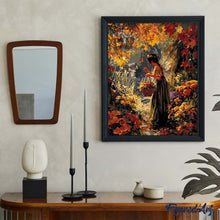 Carica l&#39;immagine nel visualizzatore di Gallery, Dipingere con i numeri - Fata del giardino autunnale