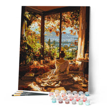 Carica l'immagine nel visualizzatore di Gallery, Dipingere con i numeri - Mattina autunnale accogliente Figured'Art