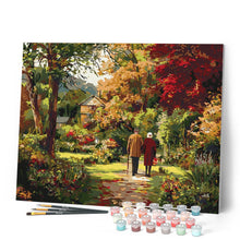 Carica l'immagine nel visualizzatore di Gallery, Dipingere con i numeri - Amore eterno in autunno Figured'Art
