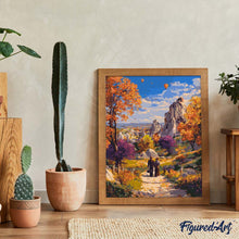 Carica l&#39;immagine nel visualizzatore di Gallery, Dipingere con i numeri - Autunno romantico in Cappadocia