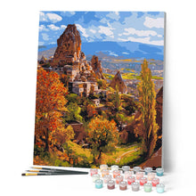 Carica l'immagine nel visualizzatore di Gallery, Dipingere con i numeri - Castello di roccia in Cappadocia Figured'Art