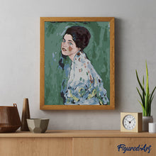 Carica l'immagine nel visualizzatore di Gallery, Dipingere con i numeri - Ritratto di signora - Klimt