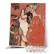 Carica l'immagine nel visualizzatore di Gallery, Dipingere con i numeri - Le Amiche - Klimt