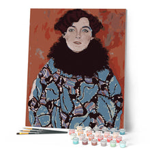 Carica l'immagine nel visualizzatore di Gallery, Dipingere con i numeri - Ritratto di Johanna Staude - Klimt
