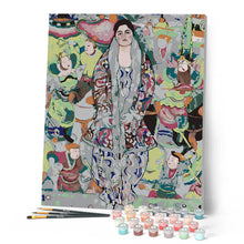 Carica l'immagine nel visualizzatore di Gallery, Dipingere con i numeri - Ritratto di Friedericke Maria Beer - Klimt