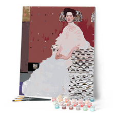 Carica l'immagine nel visualizzatore di Gallery, Dipingere con i numeri - Ritratto di Fritza Riedler - Klimt
