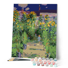 Carica l'immagine nel visualizzatore di Gallery, Dipingere con i numeri - Il giardino dell’artista a Vétheuil - Monet