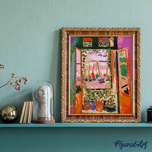 Carica l'immagine nel visualizzatore di Gallery, Dipingere con i numeri - Finestra aperta - Matisse