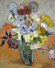 Carica l'immagine nel visualizzatore di Gallery, Dipingere con i numeri - Natura morta: vaso con rose e anemoni - Van Gogh Figured'Art