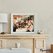 Carica l'immagine nel visualizzatore di Gallery, Dipingere con i numeri - La colazione dei canottieri - Renoir