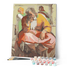Carica l'immagine nel visualizzatore di Gallery, Dipingere con i numeri - Il Profeta Geremia - Michelangelo
