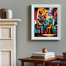 Carica l'immagine nel visualizzatore di Gallery, Dipingere con i numeri - Jazz Bar Astratto Colorato