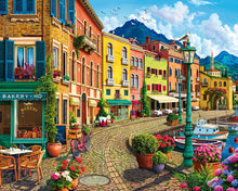 Carica l'immagine nel visualizzatore di Gallery, Dipingere con i numeri - Giornata di sole al porto Figured'Art