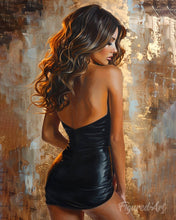Carica l'immagine nel visualizzatore di Gallery, Dipingere con i numeri - Ritratto di donna glamour Figured'Art