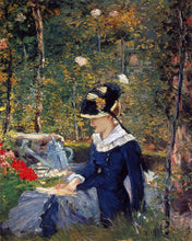 Carica l'immagine nel visualizzatore di Gallery, Dipingere con i numeri - Giovane donna in giardino - Manet Figured'Art