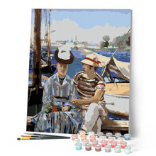Carica l'immagine nel visualizzatore di Gallery, Dipingere con i numeri - Argenteuil - Manet
