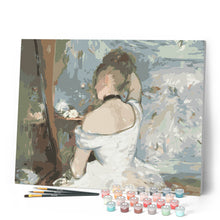 Carica l'immagine nel visualizzatore di Gallery, Dipingere con i numeri - Donna alla toilette - Morisot