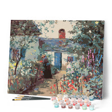 Carica l'immagine nel visualizzatore di Gallery, Dipingere con i numeri - The Flower Garden - Abbott Fuller Graves