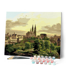 Carica l'immagine nel visualizzatore di Gallery, Dipingere con i numeri - Città medievale - Carl Hasenpflug