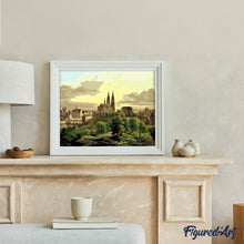 Carica l'immagine nel visualizzatore di Gallery, Dipingere con i numeri - Città medievale - Carl Hasenpflug