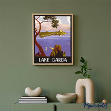 Carica l'immagine nel visualizzatore di Gallery, Dipingere con i numeri - Lago di Garda