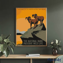 Carica l'immagine nel visualizzatore di Gallery, Dipingere con i numeri - Poster dei parchi nazionali